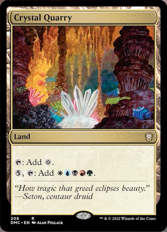 Crystal Quarry [Dominaria United Commander] | Tabernacle Games