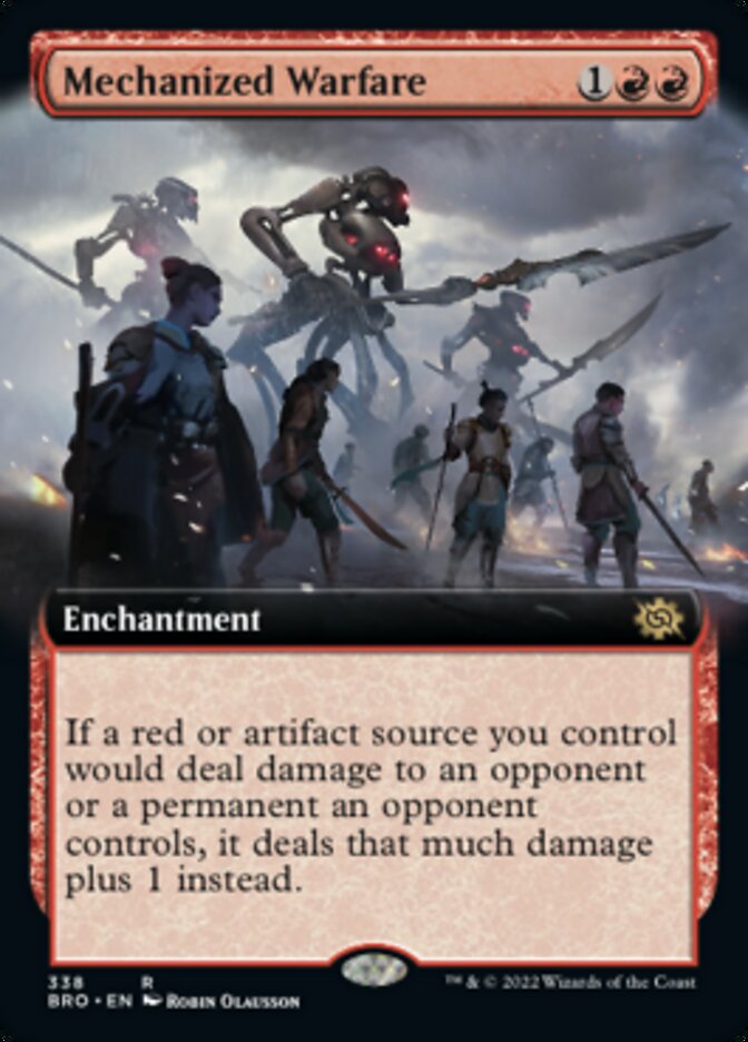Mechanized Warfare (Extended Art) [The Brothers' War] | Tabernacle Games
