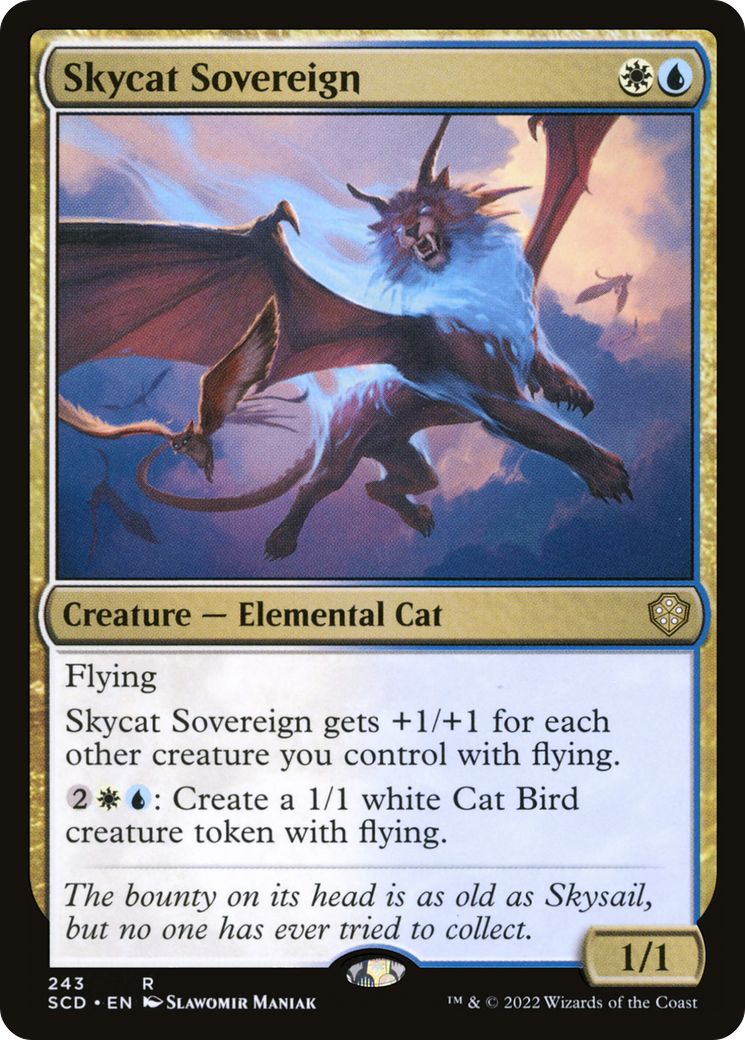 Skycat Sovereign [Starter Commander Decks] | Tabernacle Games