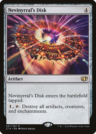 Nevinyrral's Disk [Commander 2014] | Tabernacle Games