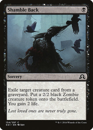 Shamble Back [Shadows over Innistrad] | Tabernacle Games