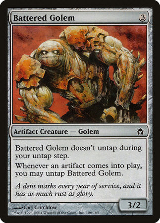 Battered Golem [Fifth Dawn] | Tabernacle Games
