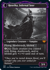 Henrika Domnathi // Henrika, Infernal Seer [Innistrad: Double Feature] | Tabernacle Games