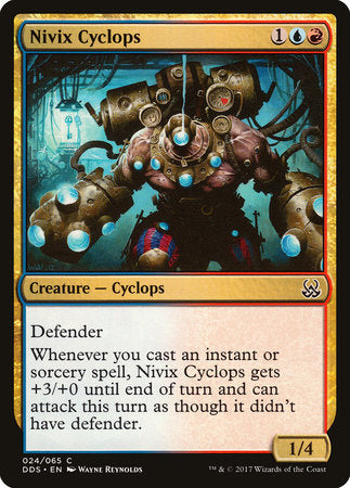 Nivix Cyclops [Duel Decks: Mind vs. Might] | Tabernacle Games