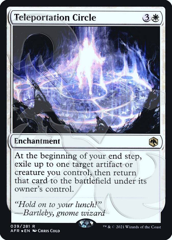 Teleportation Circle (Ampersand Promo) [Dungeons & Dragons: Adventures in the Forgotten Realms Promos] | Tabernacle Games