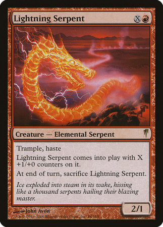 Lightning Serpent [Coldsnap] | Tabernacle Games