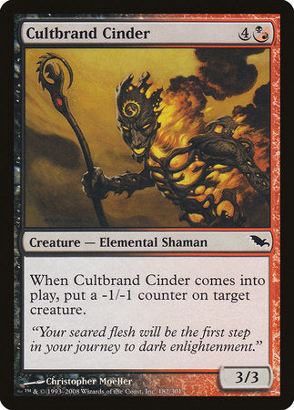 Cultbrand Cinder [Shadowmoor] | Tabernacle Games