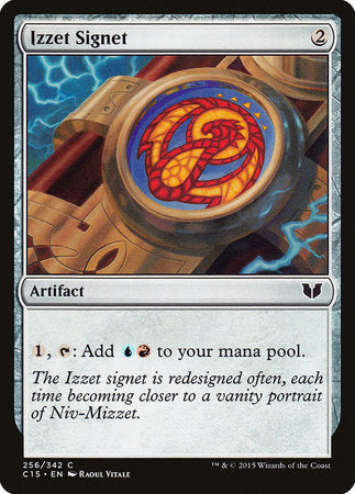 Izzet Signet [Commander 2015] | Tabernacle Games