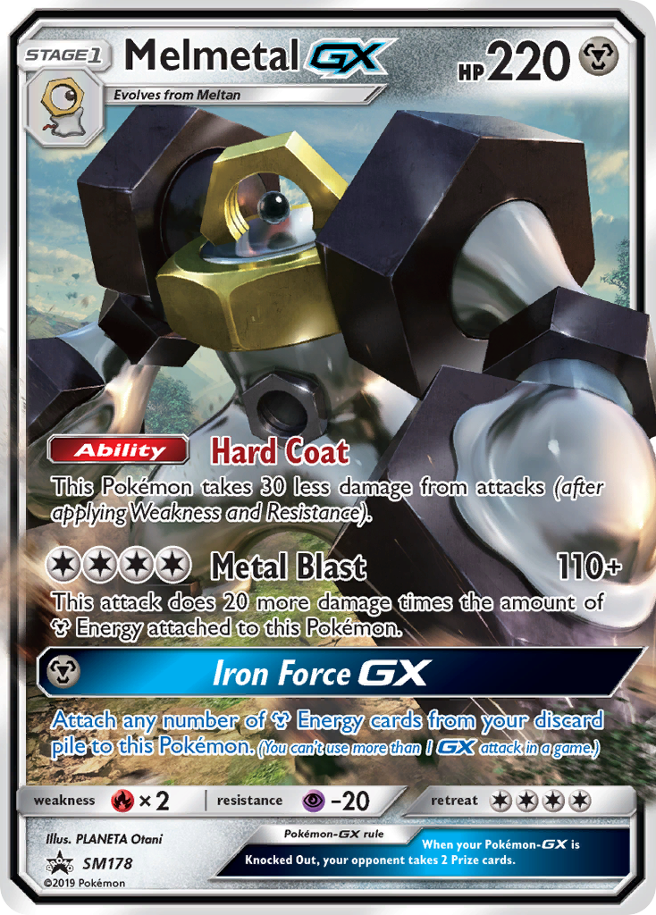 Melmetal GX (SM178) [Sun & Moon: Black Star Promos] | Tabernacle Games