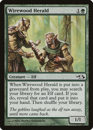 Wirewood Herald [Duel Decks: Elves vs. Goblins] | Tabernacle Games