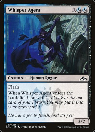 Whisper Agent [Guilds of Ravnica] | Tabernacle Games
