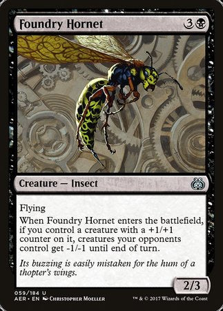 Foundry Hornet [Aether Revolt] | Tabernacle Games