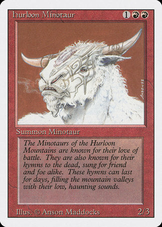 Hurloon Minotaur [Revised Edition] | Tabernacle Games