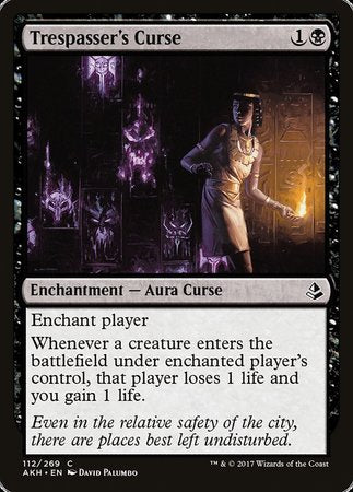 Trespasser's Curse [Amonkhet] | Tabernacle Games