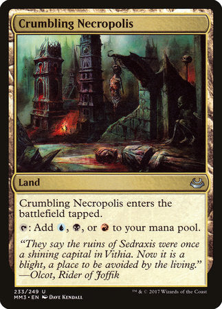 Crumbling Necropolis [Modern Masters 2017] | Tabernacle Games
