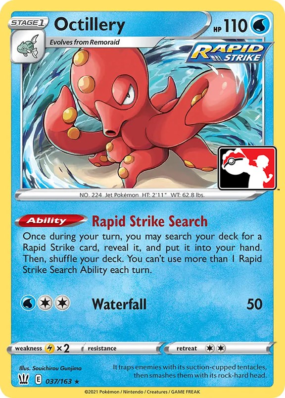 Octillery (037/163) [Prize Pack Series One] | Tabernacle Games