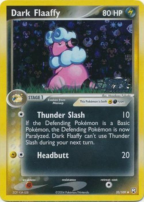 Dark Flaaffy (33/109) (Stamped) [EX: Team Rocket Returns] | Tabernacle Games