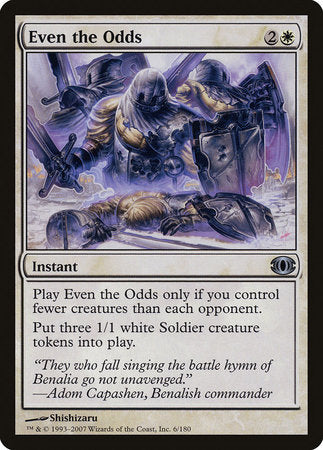 Even the Odds [Future Sight] | Tabernacle Games