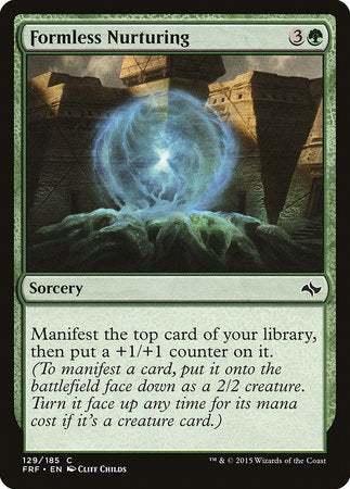Formless Nurturing [Fate Reforged] | Tabernacle Games