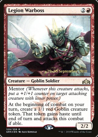 Legion Warboss [Guilds of Ravnica Promos] | Tabernacle Games