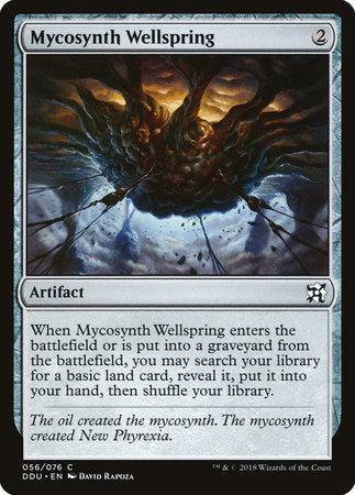 Mycosynth Wellspring [Duel Decks: Elves vs. Inventors] | Tabernacle Games