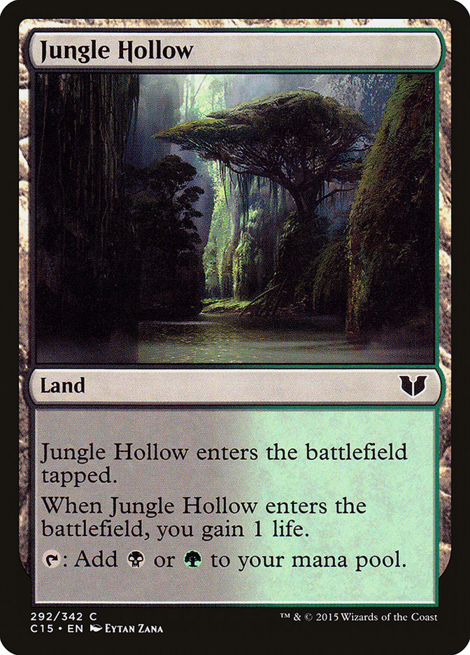 Jungle Hollow [Commander 2015] | Tabernacle Games
