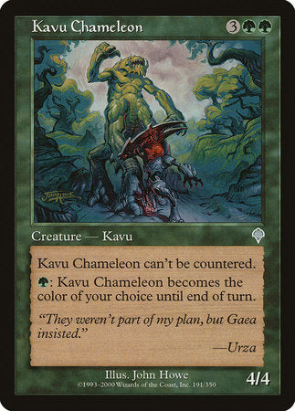 Kavu Chameleon [Invasion] | Tabernacle Games