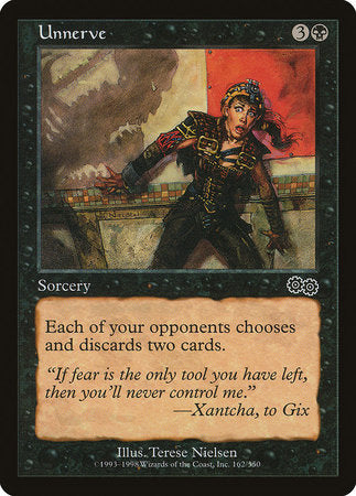 Unnerve [Urza's Saga] | Tabernacle Games