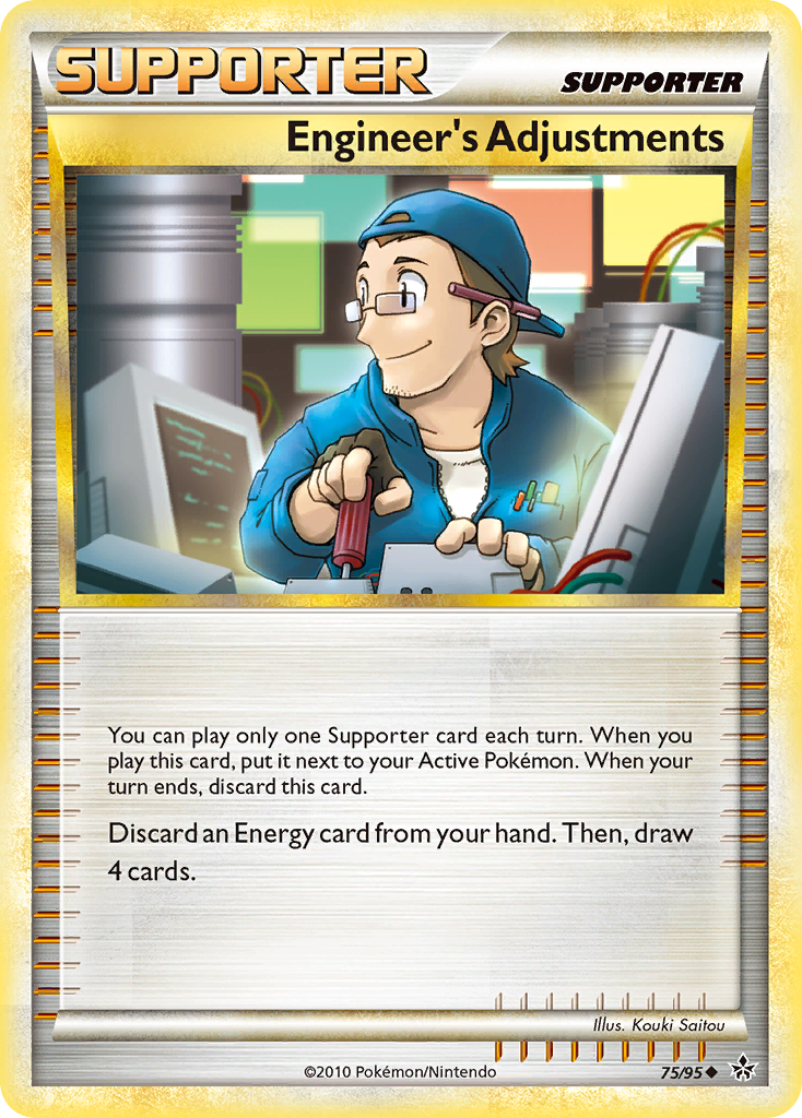 Engineer's Adjustments (75/95) [HeartGold & SoulSilver: Unleashed] | Tabernacle Games