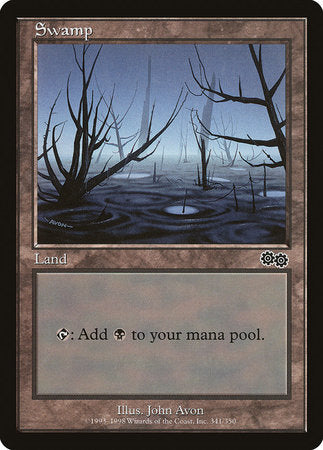 Swamp (341) [Urza's Saga] | Tabernacle Games
