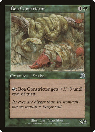 Boa Constrictor [Mercadian Masques] | Tabernacle Games