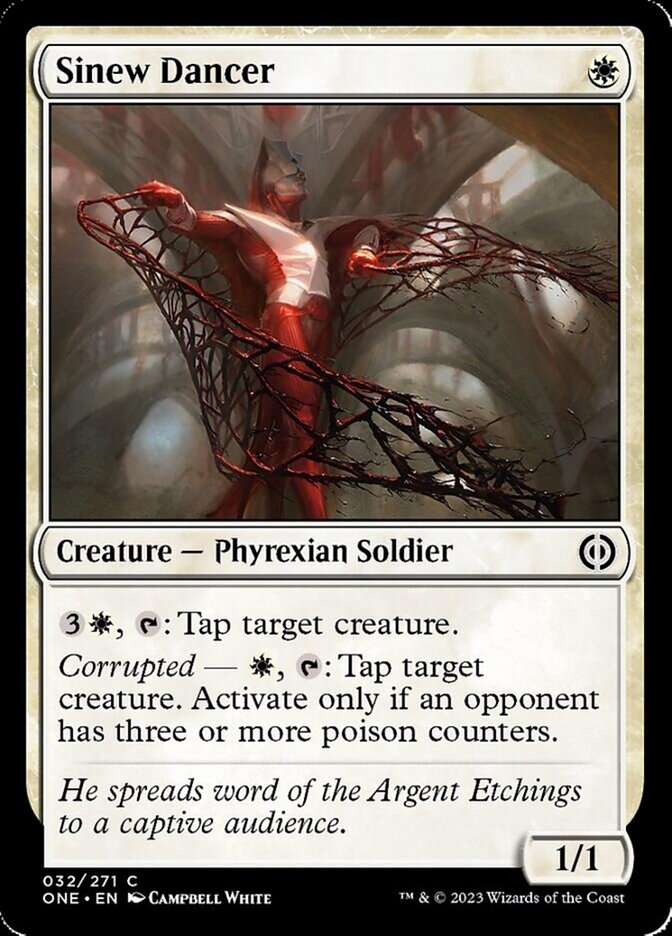 Sinew Dancer [Phyrexia: All Will Be One] | Tabernacle Games