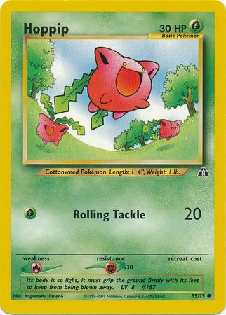 Hoppip (55/75) [Neo Discovery Unlimited] | Tabernacle Games