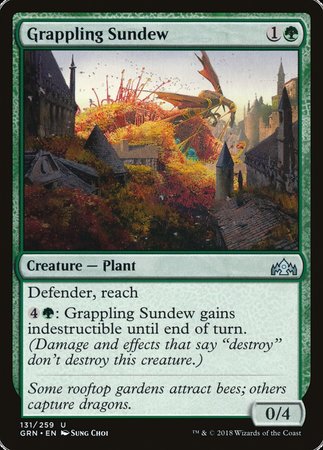 Grappling Sundew [Guilds of Ravnica] | Tabernacle Games