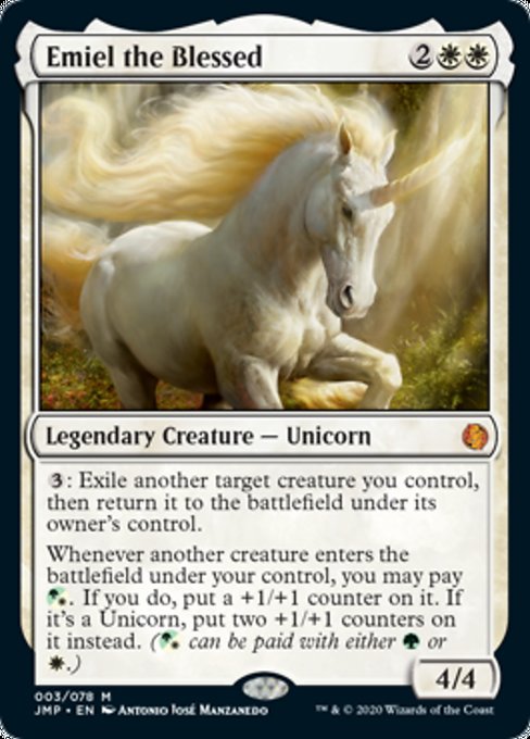 Emiel the Blessed [Jumpstart] | Tabernacle Games
