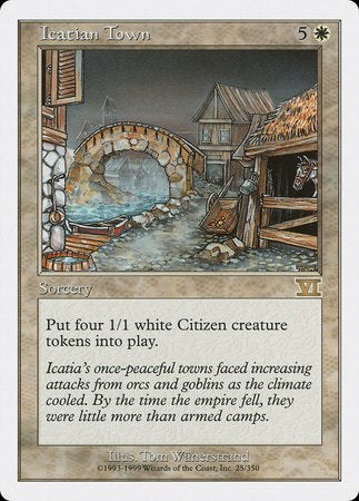 Icatian Town [Classic Sixth Edition] | Tabernacle Games
