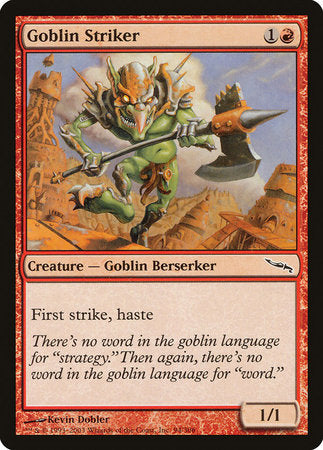 Goblin Striker [Mirrodin] | Tabernacle Games