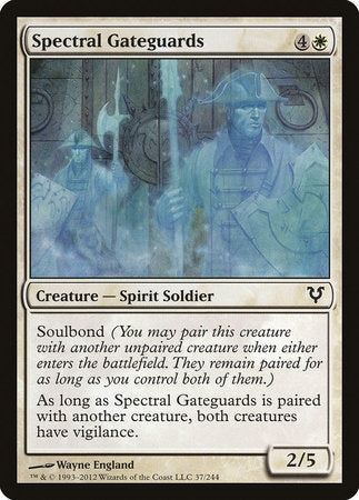 Spectral Gateguards [Avacyn Restored] | Tabernacle Games