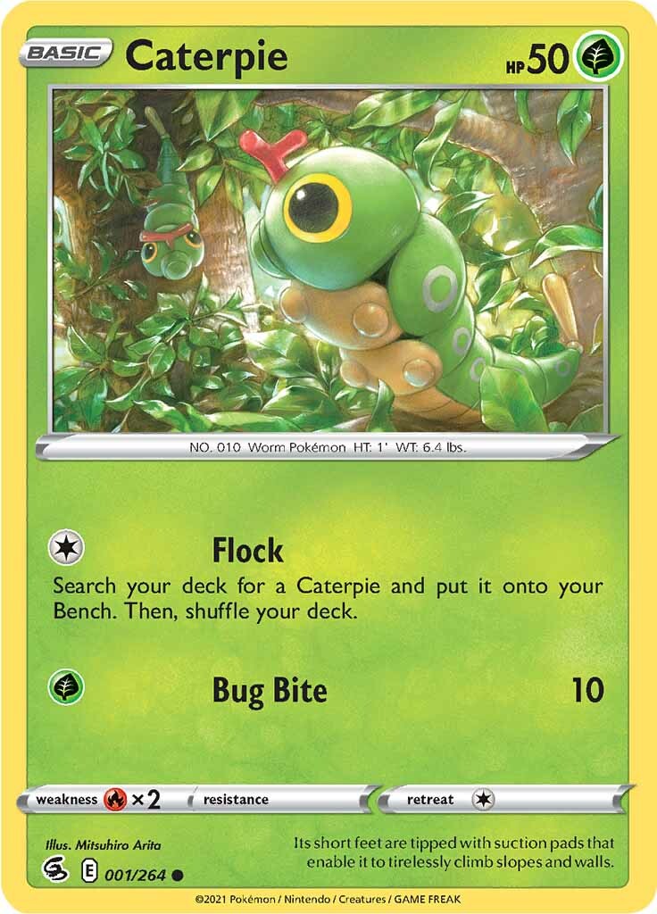 Caterpie (001/264) [Sword & Shield: Fusion Strike] | Tabernacle Games