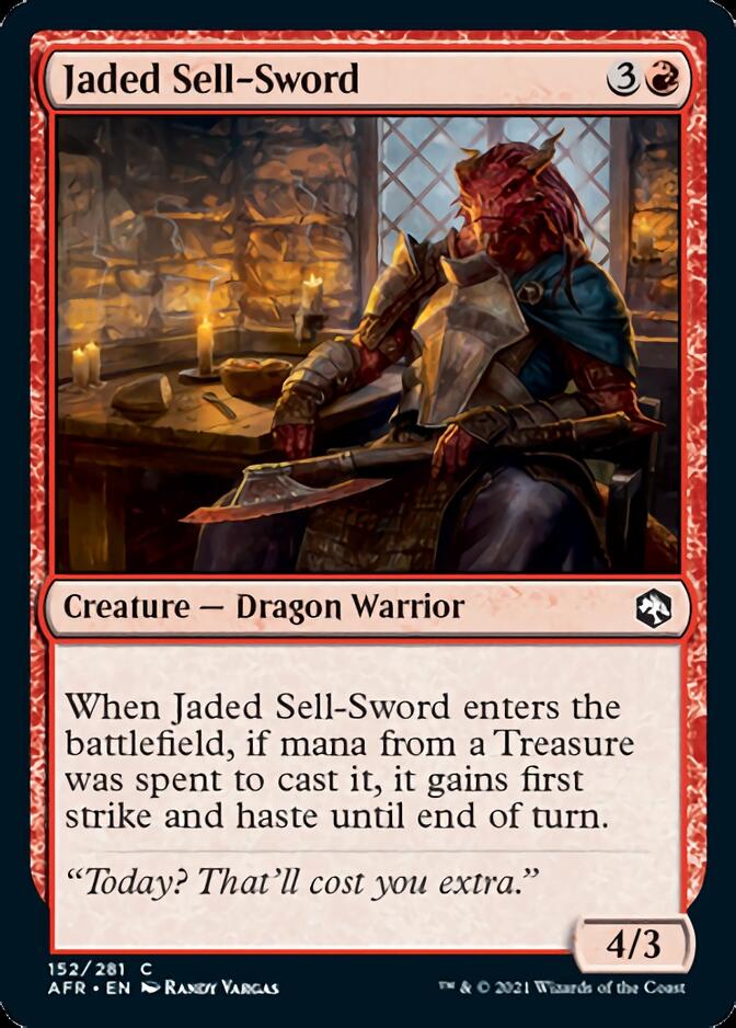 Jaded Sell-Sword [Dungeons & Dragons: Adventures in the Forgotten Realms] | Tabernacle Games