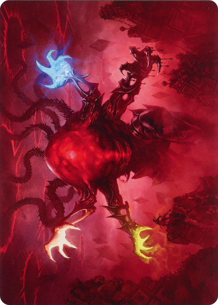 Omnath, Locus of All Art Card (51) [March of the Machine Art Series] | Tabernacle Games