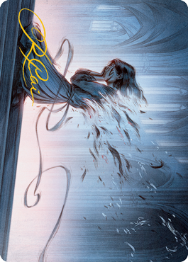 Fading Hope Art Card (Gold-Stamped Signature) [Innistrad: Midnight Hunt Art Series] | Tabernacle Games