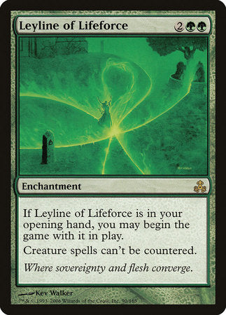 Leyline of Lifeforce [Guildpact] | Tabernacle Games