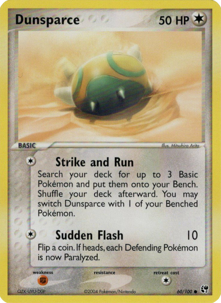 Dunsparce (60/100) [EX: Battle Stadium] | Tabernacle Games