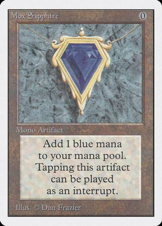 Mox Sapphire [Unlimited Edition] | Tabernacle Games