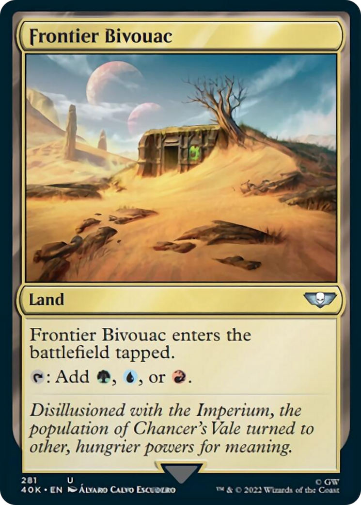 Frontier Bivouac [Universes Beyond: Warhammer 40,000] | Tabernacle Games