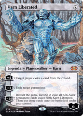 Karn Liberated (Borderless) [Double Masters] | Tabernacle Games