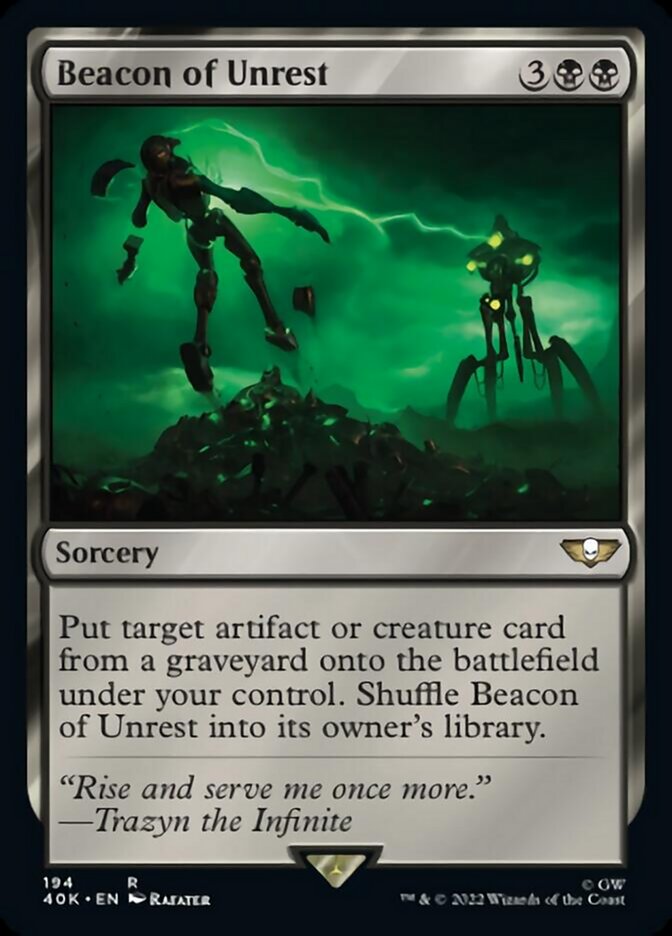 Beacon of Unrest (Surge Foil) [Universes Beyond: Warhammer 40,000] | Tabernacle Games