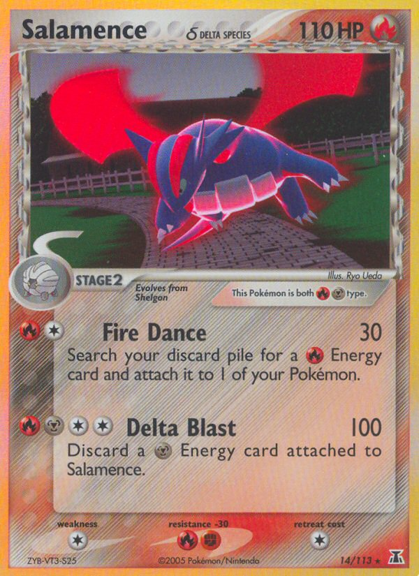 Salamence (14/113) (Delta Species) [EX: Delta Species] | Tabernacle Games