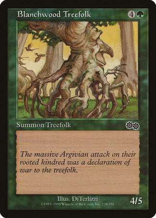 Blanchwood Treefolk [Urza's Saga] | Tabernacle Games